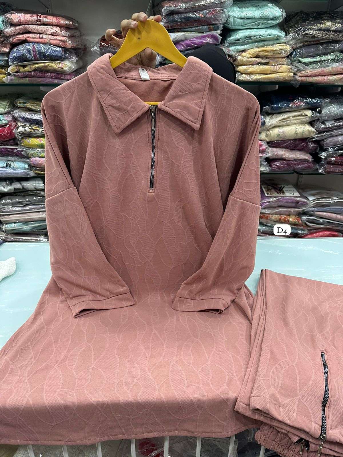 Trending Cord Sets Imported T Shirt Fabric by Ready Wear